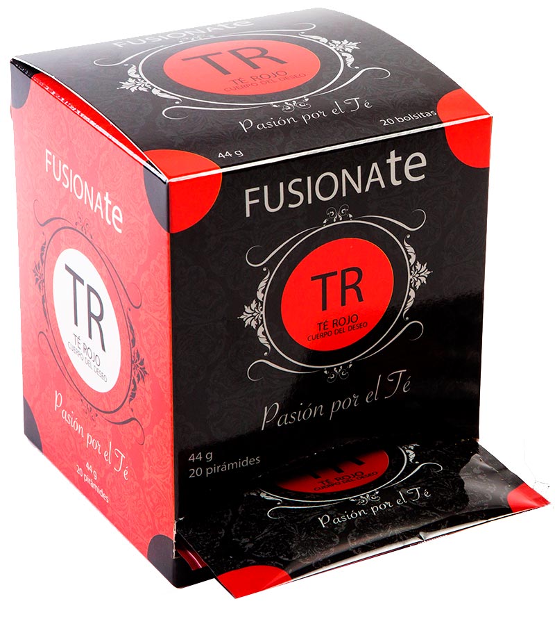 envasado de pirámides de tés e infusiones