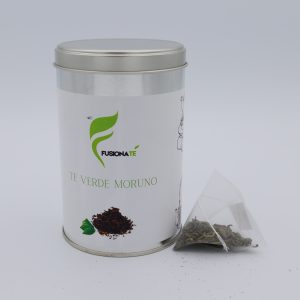 té verde moruno lata de pirámides