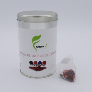 mezclas de frutas del bosque lata de pirámides